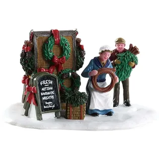 Lemax Handmade Wreaths Weihnachtsdorf mehrfarbig handbemalt