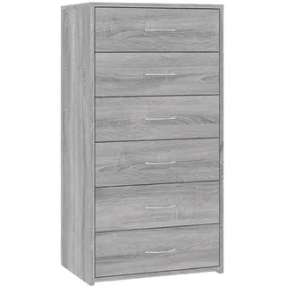 vidaXL Sideboard 50 x 96 x 34 cm Grau Sonoma
