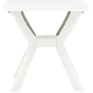 vidaXL Bistrotisch 70 x 70 x 72 cm Weiß