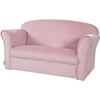 roba® Sofa Lil Sofa, mit Armlehne rosa 78 cm x 43 cm x 38 cm