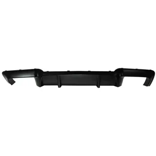 Diffusor für 5er F10 / F11, Bj. 2010-,2017, schwarz matt, geeignet für re/ li Schalldämpfer mit breiter Ausführung, nur für Sport StoÃstangen passend für BMW 5er F10 / F11, Bj.: 2010 - 2017
