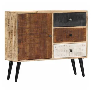 vidaXL Sideboard 88 x 73 x 30 cm Braun/Gelb