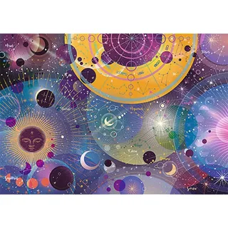 Trefl GmbH Puzzle Planeten-Konstellationen, Puzzleteile