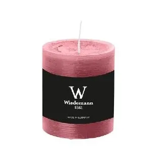 Wiedemann Kerzen Altrosa Rustic Kerzen, durchgefärbte Stumpenkerzen inkl. ASF 100 x 68 mm