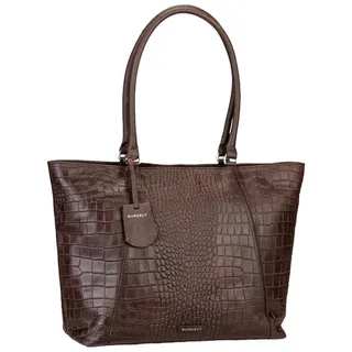 Burkely Cool Colbie Shopper Leder Brown/Red