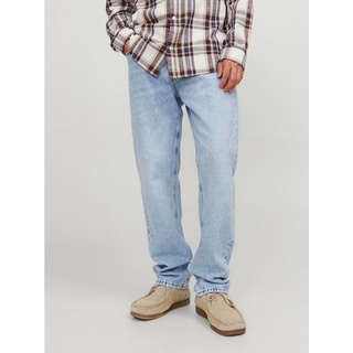Jack & Jones Regular-fit-Jeans Regular Denim Jeans Basic Design Hose Cotton Pants JJORIGINAL 6982 in Dunkelblau blau 34W / 34L