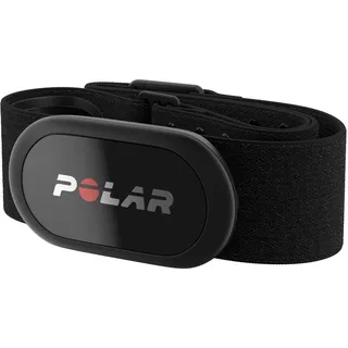 Polar H10 HF-Sensor – Schwarz ANT+ & Bluetooth, EKG-Genauigkeit, HRV-Messung, Wasserdicht, maschinenwaschbarer Gurt, Akkus, bequem Sitz kompatibel mit vielen Sportarten & Fitnessgeräten XS-S 62-74cm