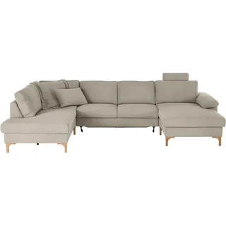 Candy Wohnlandschaft Polyester 2-Sitzer Gelb