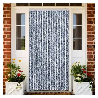 vidaXL Insektenschutz-Vorhang 100 x 220 cm Blau
