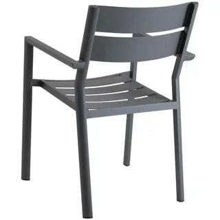 Brafab Delia Gartenstuhl 55 x 55 x 80 cm grau 1 St.
