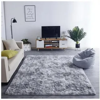 Strado, Teppich, Für den Innenbereich: Ombre Shaggy 250 x 300, Ombre Silver (300 x 250 cm)