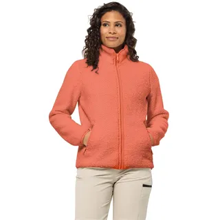 Jack Wolfskin High Curl Jacke - Warm Amber - XS
