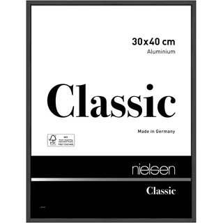 Nielsen Bilderrahmen Classic Schwarz Matt 30x40 cm 1 St.