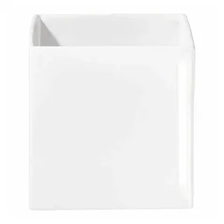 ASA SELECTION Dekovase Quadro Würfelförmig 4623005 weiß