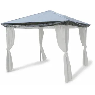 GRASEKAMP Pavillon 3 x 4 m Weiß