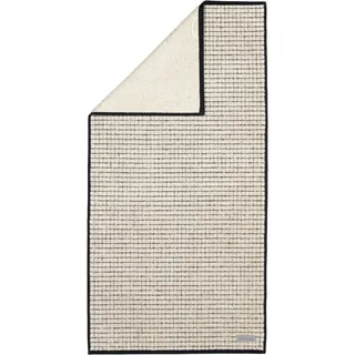 Möve Eden Handtuch 50 x 100 cm nature/black 10156