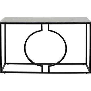 Kare Miami Loft Konsolentisch 120x35x75 schwarz