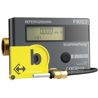 Kompakt-Wärmezähler F90S Solar, Qp 1,5 m3, DN15, 110 mm