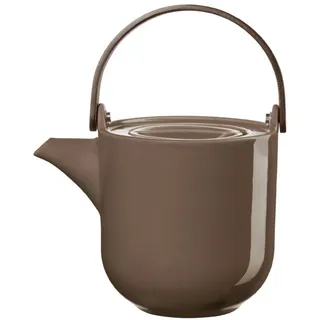 ASA SELECTION Teekanne coppa Teekanne mit Holzgriff kaori 1l braun|bunt