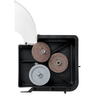 Graef Messerschärfer PROFI-Messerschärfer 1006, Scheiben-Messerschärfer, Messer, Ersatzschärfstein, schwarz schwarz