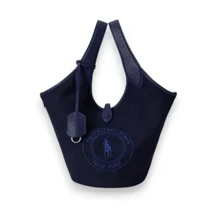 Polo Ralph Lauren für Damen. 428P23827002 Polo Play Tote-Tasche marineblau (OSFA), Lässig, Baumwolle