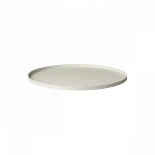 BLOMUS Tablett Peasy Ø 38 cm Edelstahl Beige L (Large)