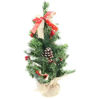 Koopman Künstlicher Weihnachtsbaum Geschmückter Deko Tannenbaum Weihnachtsbaum Kugel Tannenzapfen