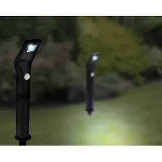 EGLO Solarleuchte Kunststoff 36,0 cm 2er Set schwarz
