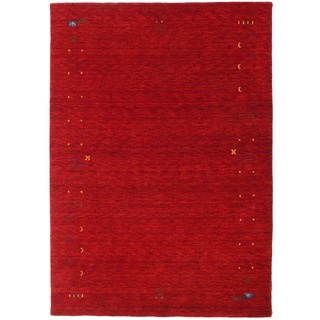 Gabbeh Loom Frame Teppich - Rot 160x230
