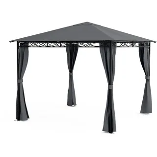 Blumfeldt Gartenpavillon Mondo 3 x 3 m Grau