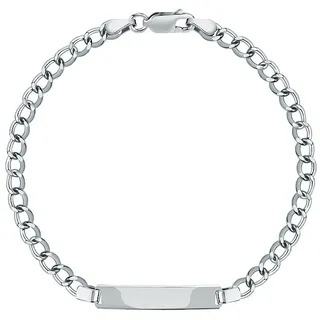 Christ Herren-Armband glänzend aus 375er Weißgold 89093601 Größe 18