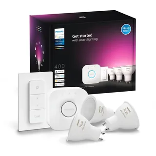 Philips Hue White & Color Ambiance GU10 400lm 4,2 W 3 St.