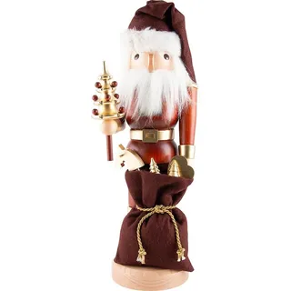 Christian Ulbricht Nussknacker Weihnachtsmann natur/gold (40cm) Nussknacker von Christian Ulbricht