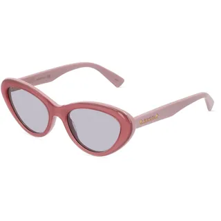 Gucci GG1170S Damen-Sonnenbrille Vollrand Butterfly Kunststoff-Gestell, pink