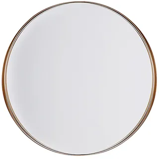 Beliani Wandspiegel Piney 40 x 40 cm Kupfer
