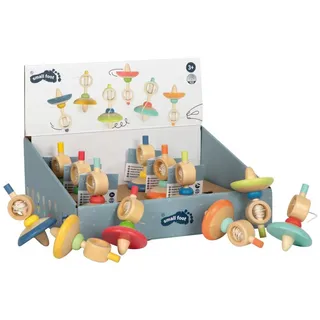 Small Foot Company Kreisel Holzkreisel mit Schnur