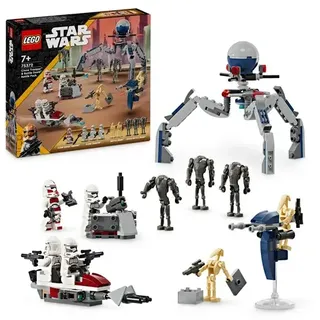 LEGO Star Wars 75372 Clone Trooper & Battle Droid Battle Pack Set