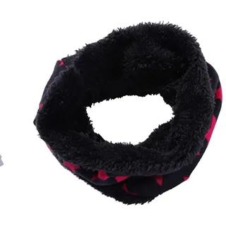 ZUMUii Butterme Kinder Winterschal Loopschal Jungen Mädchen Schal Warmer Fleece-Schlauchschal Rundschal Sterne