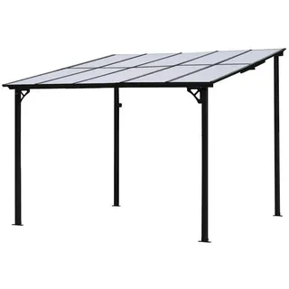 Home Deluxe Terrassendach ECO 300 x 300 cm Anthrazit