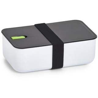 Zeller Present Küchenorganizer-Set »Lunch Box«, Kunststoff, weiß/schwarz/grün, 750 ml, 19 x 12 x 6,5 cm