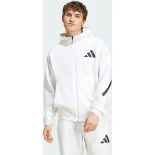 Adidas New Z.N.E. Reißverschlusspullover White S