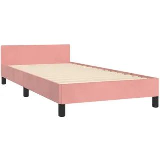 vidaXL Bettgestell 80 x 200 cm Rosa