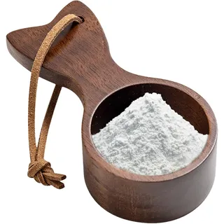 Kleiner Teelöffel Aus Holz - Holzlöffel Für Kanister, Ergonomischer Teelöffel  Kaffeelöffel Aus Holz, Lederband, Teelöffel, Messwerkzeuge Und Waage Für Kaffeebohnen Und Gemahlenen Kaffee
