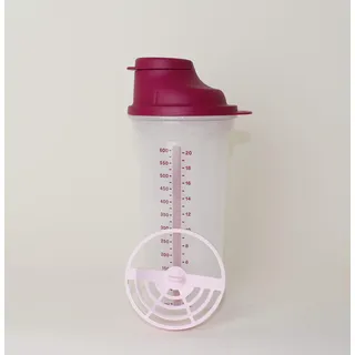 TUPPERWARE Shake-It Shaker 600ml Beere + Mini Trichter Lila