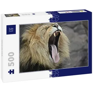 Lais Puzzle Gähnender Löwe 500 Teile