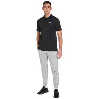 Nike Herren Sportswear Poloshirt, Black/White, XXL EU