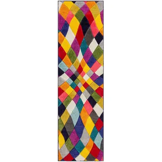 Flair Rugs Rhumba Teppichläufer 66 x 230 cm Mehrfarbig