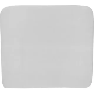 Meyco Baby Wickelauflagenbezug Light Grey (100% Baumwolle, 1-tlg., 75x85cm - 1-pack), 75x85cm - 1-pack grau