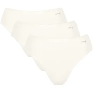 SLOGGI GO Daily Cotton Tai 3P«, Unterhose, Stretch-Baumwolle Weiß XS