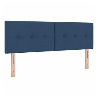 vidaXL Höhenverstellbares Kopfteil 144 cm Blau